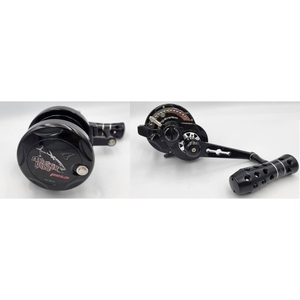 Monster Game Hg Pe4 Turbo Lever Drag Jigging Reel Black