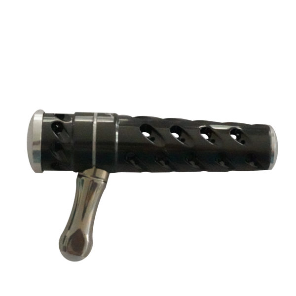 Dual Bearing T-Bar Power Handle With Shimano Shaft - Gunsmoke