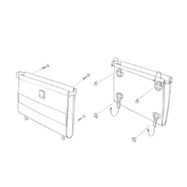 Bulkhead Bag Sheet W/Proof Lg. 40X30x7cm
