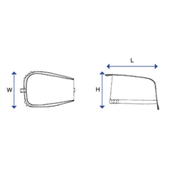 Outboard Storage Cover Up To 3.6Hp H/Duty