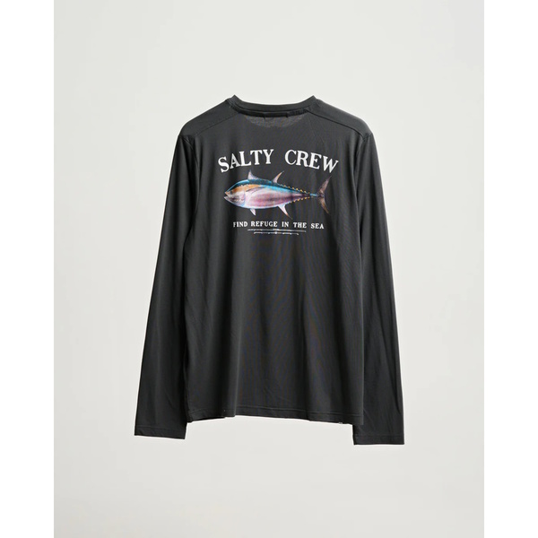 Big Blue Long Sleeve Sun Shirt / Fishing Jersey - Coal