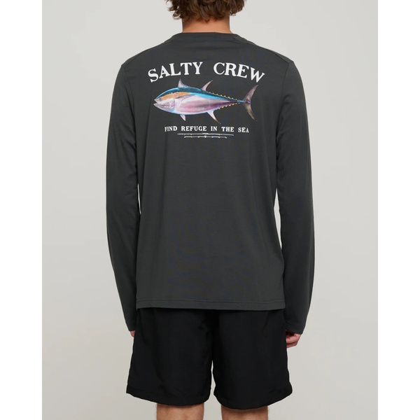 Big Blue Long Sleeve Sun Shirt / Fishing Jersey - Coal
