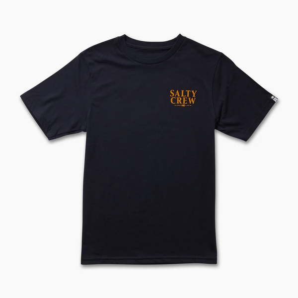 Yellowfin Boys Short Sleeve T-Shirt - Navy