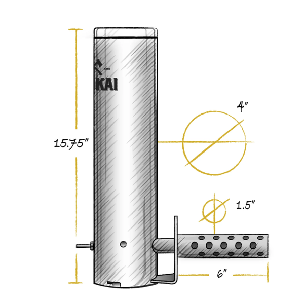 Usb Rechargeable Classic Stainless Smoke Generator - 3 Litre