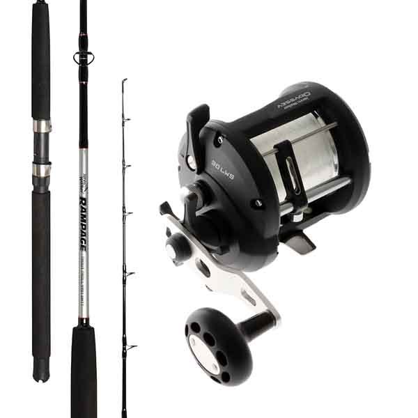Odyssey Oh 30Lws / Rampage 6'0 Boat Fishing Combo - Spooled 