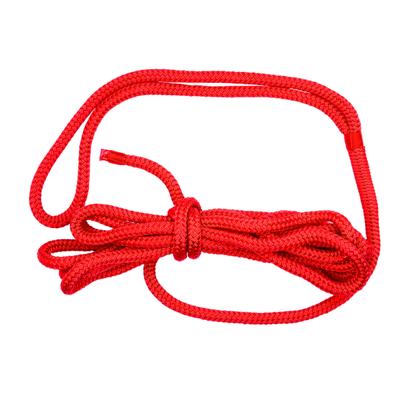 Double Braid Polyester Dock Line 10mm x 4.6m - Red