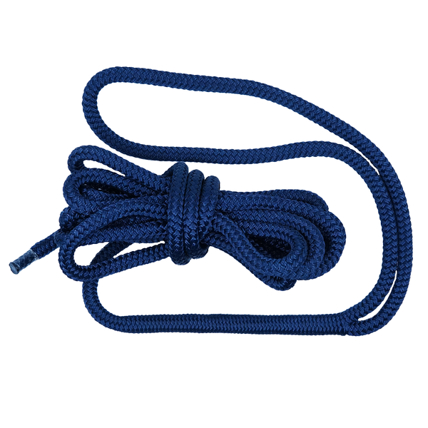 Double Braid Polyester / Nylon Core Dock Line 10mm x 4.6m - Navy