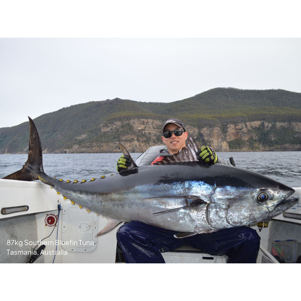 Jonah's Kona Xt Single Hook Rigged Lure - Inky Squid