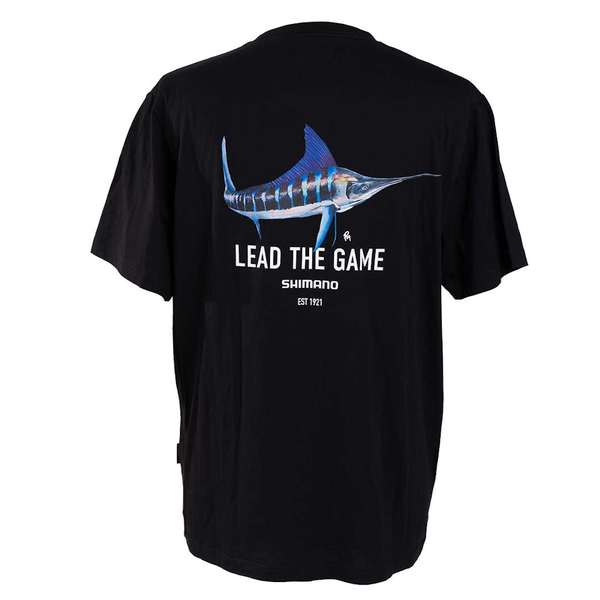 Kubota Lead The Game Marlin Short Sleeve T-Shirt - Black
