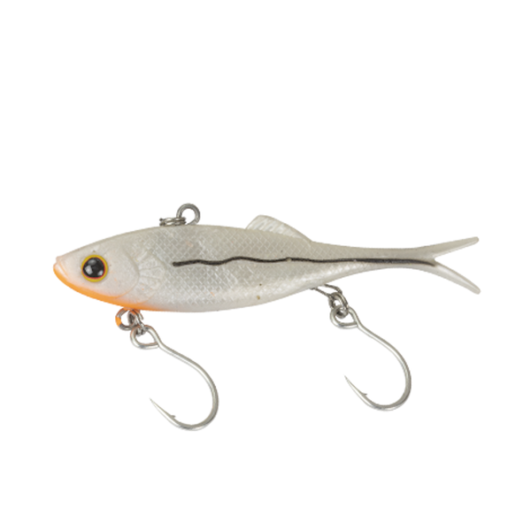 Shimma Fork 4" Big Red Softbait Lure - Frosty Gaze