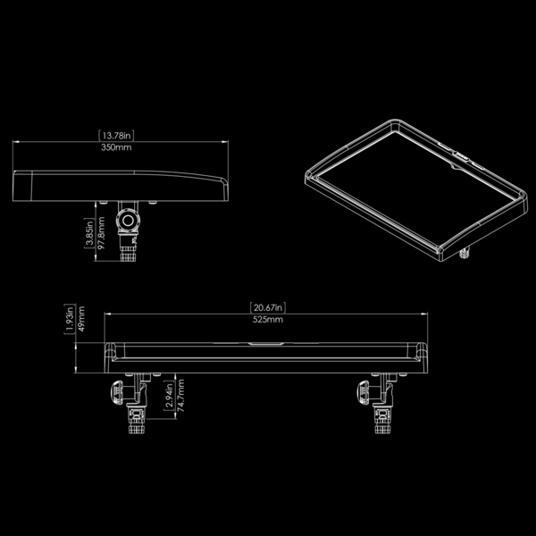 Bait Board/Fillet Table Ii (No Starports) White