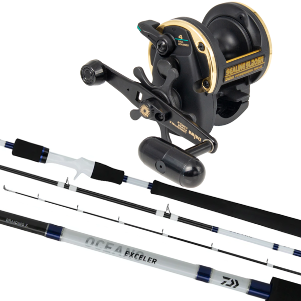 Sealine Sl-20Sh Reel & 21 Exceler Oceano 701Hb-Nz Rod Combo