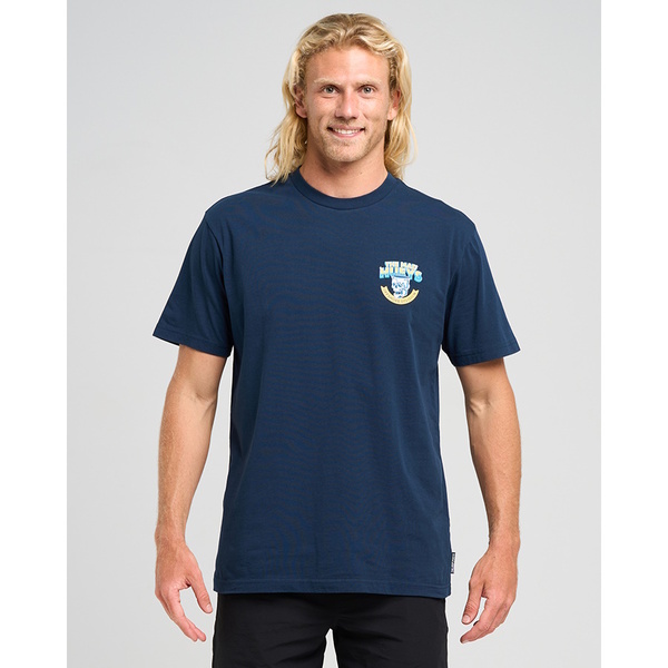 Skull Bucket List Short Sleeve Tee - Navy