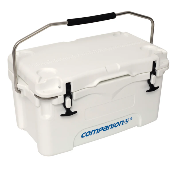 Ice Box With Bail Handle White 25L