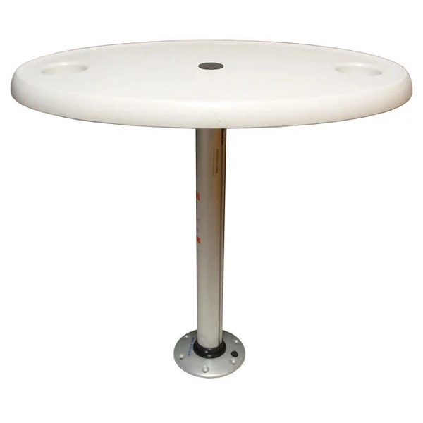 Fixed Height Round Table W/Removable Pedestal 60X68.5Cm 