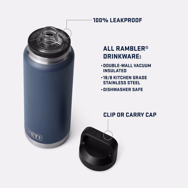 Rambler 36Oz (1065Ml) Bottle W/Chug Cap - Ultramarine Violet