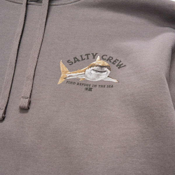 Lurking Hooded Fleece - Charcoal