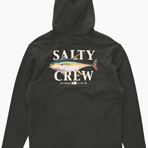 Yellowfin Lined Zip Thru Fleece - Vintage Black