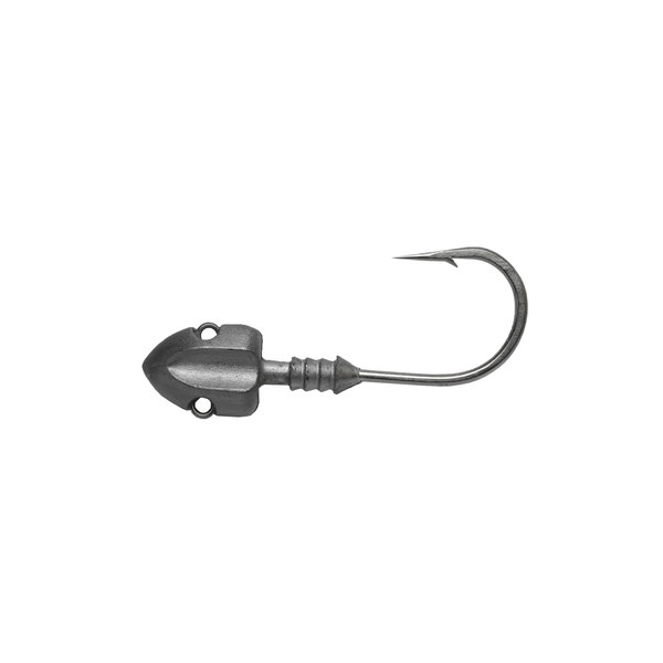 The Harrier Jighead W/3/0 Ss Hook/Wire Angled Attachment 3-Pk