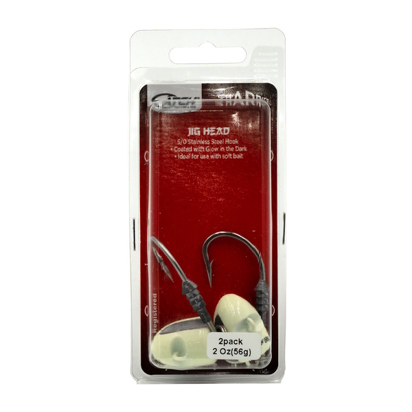 The Harrier Elevator 2Oz Jighead W/5/0 Ss Hook 2-Pk