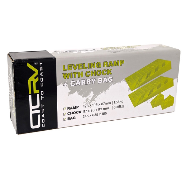 5000Kg Level Ramps W/ Chock & Bag (Pair)