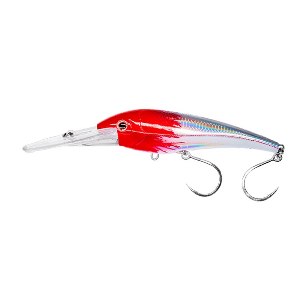 Dtx Minnow Bibbed Deep Diving Lure - Fireball Red Head
