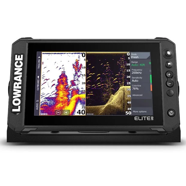 Elite Fs 9" Gps/Fishfinder W/ Nz/Au Chart Built In (No Transducer)
