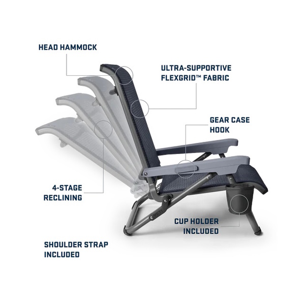 Hondo Beach Chair - Navy