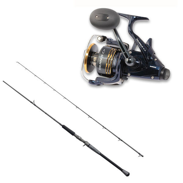 Thunnus Ci4 4000 F / Blackout 7' 5-10Kg Heavy 14-42Gm Spin Combo