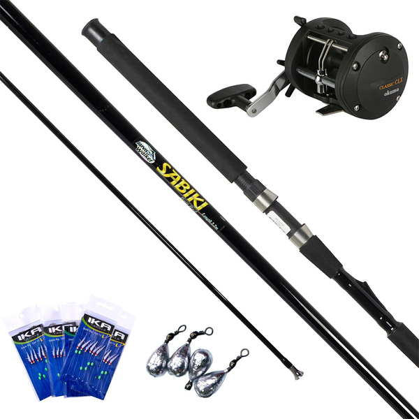 Okuma Xt300l / Jw Baitchaser  2 Piece Reel / Rod Package 