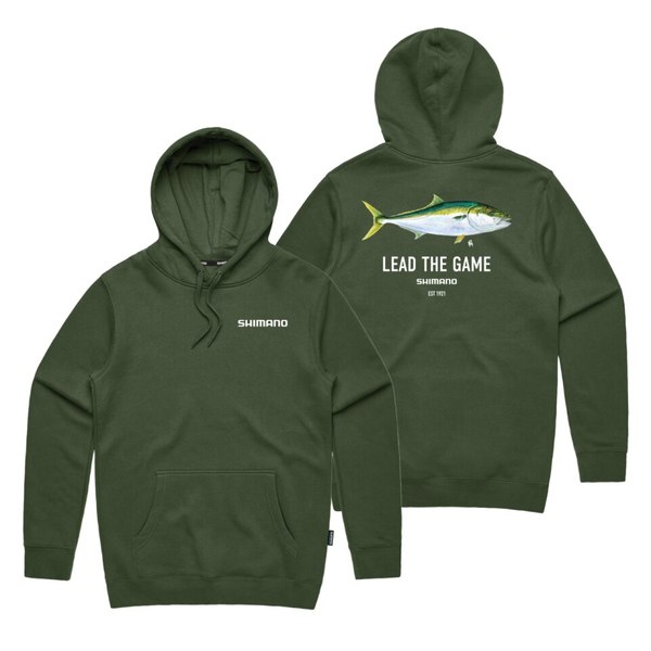 Ltg Kingfish Fleece Pullover Hoodie Olive