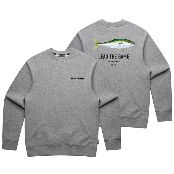 Ltg Kingfish Long Sleeve Crew Shirt - Grey
