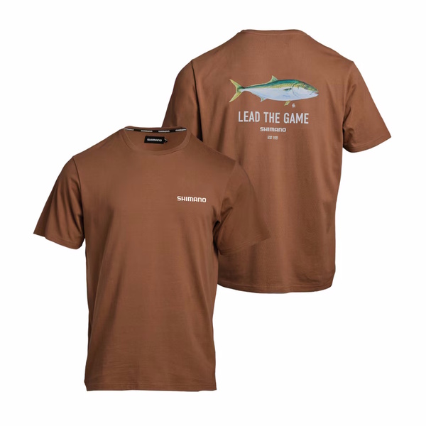 LTG Kingfish Short Sleeve Tee - Rust