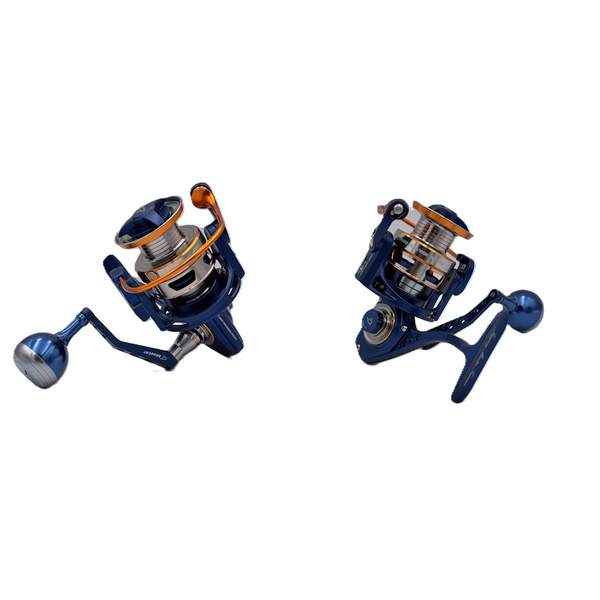 Super Star 3000Xh Plus Spin Reel Dark Blue / Titanium Gold 