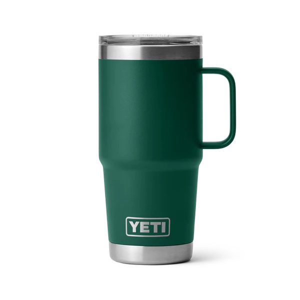 Rambler Travel Mug With Lid 20Oz - Black Forest Green