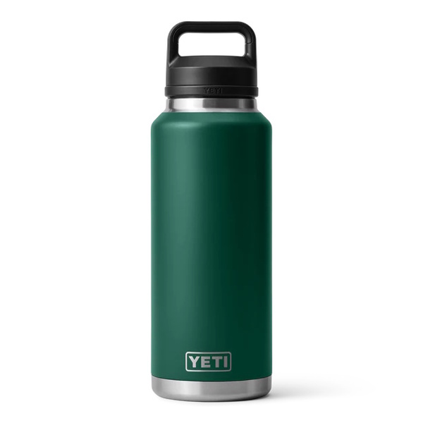 Rambler 46 Oz Bottle Chug Black Forest Green