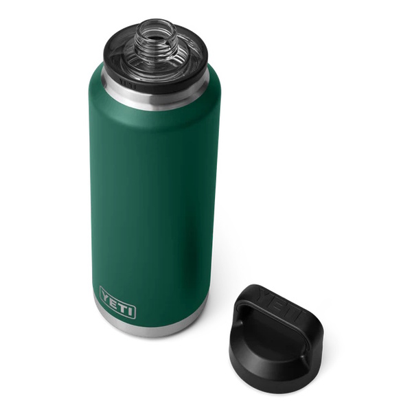 Rambler 46 Oz Bottle Chug Black Forest Green