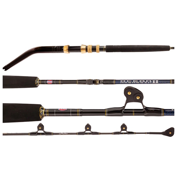 Ocean Assassin Ii Oh Roller Bent Butt Game Rod 5Ft 5In 37Kg 2Pc