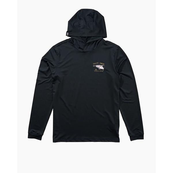 Surface Hood Upf50+ Sunshirt / Fishing Jersey - Black
