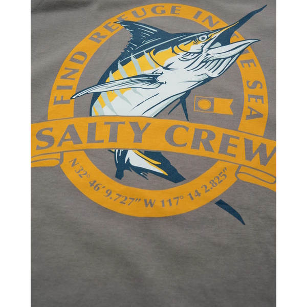 Bill Club Classic Long Sleeve Tee - Charcoal 