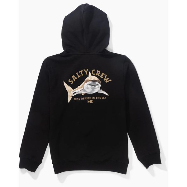 Lurking Boys Hooded Fleece - Black 