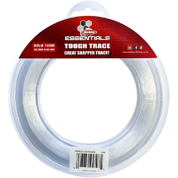 Essentials Leader Line 80Lb 100 Metre