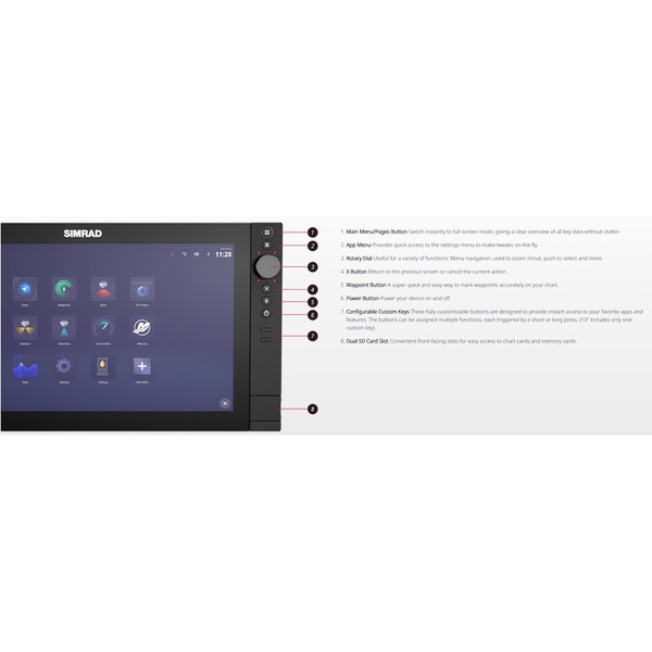 Nss 4 - 12" Chartplotter And Fishfinder Multi-Function Display