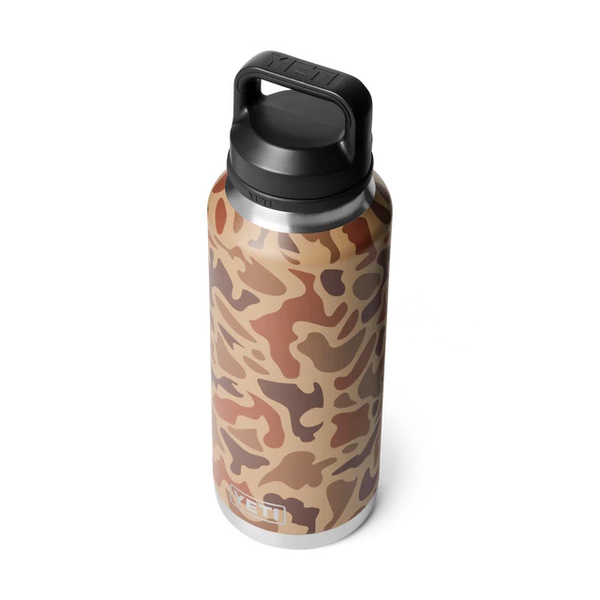 Rambler 46 Oz Bottle Chug Wetlands Camo 