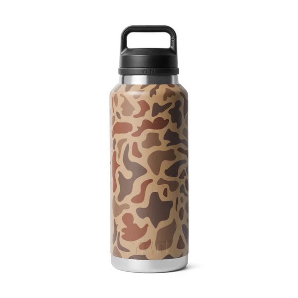 Rambler 46 Oz Bottle Chug Wetlands Camo 