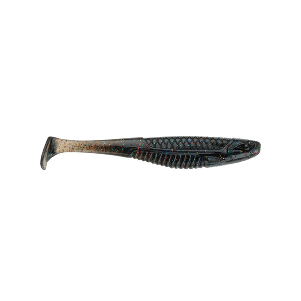 Crush City The Suspect  2.75" Soft Bait 8 Pack - Black Nightmare