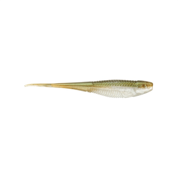 Crush City The Jerk 3.75" Soft Bait 7 Pack - Glow Shad