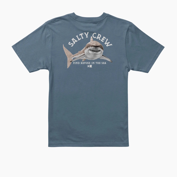 Salty Crew Boys Shirt Lurking Boys Ss Slate