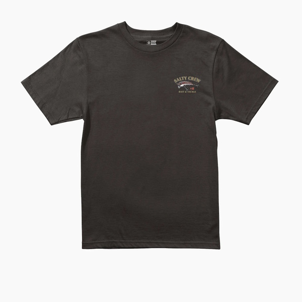 Salty Crew Boys Shirt Snag It Ss Black
