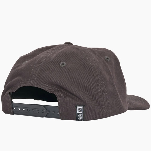 Salty Crew Coastal 5 Panel Cap Coal